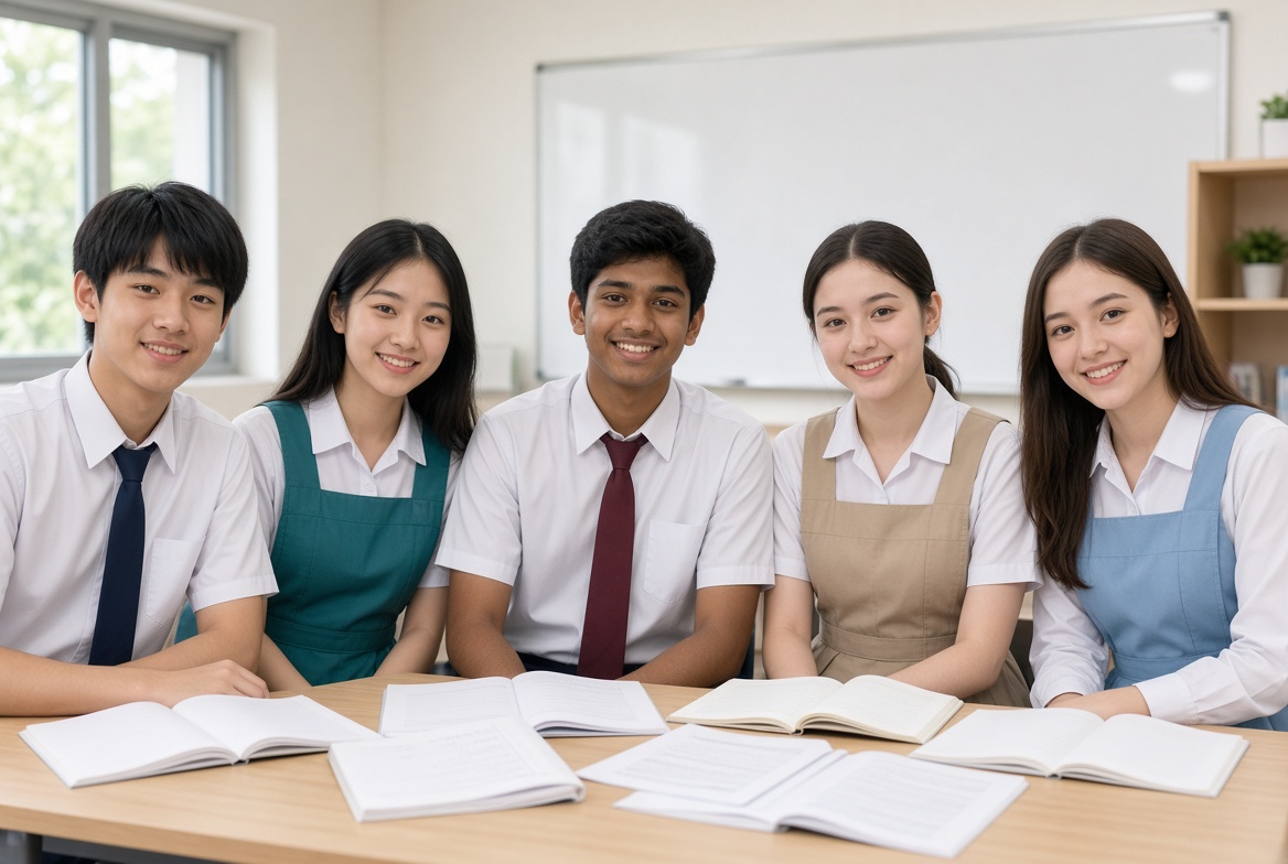 Students from different schools